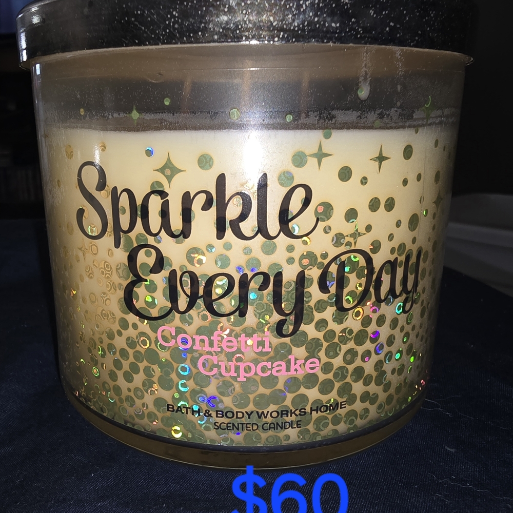 Bath & Body Works Confetti Cupcake Scented Candle